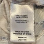 Rebecca Taylor  Women’s Blue Floral Ruffle Sleeve Top - Size XS Photo 4