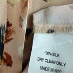 Hunter Bell  Silk‎ Brushstroke Animal Print Leopard Finley Blouse Sz S Photo 2