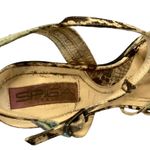 via spiga Faux Snakeskin Sandals Photo 1