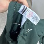 Gymshark Green Zip-Up  White Athletic Jacket Photo 2