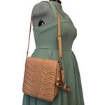 Piper Noble Meghan Convertible Backpack Crossbody Bag Purse Blush Vegan Leather Tan Photo 1