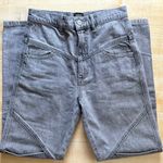 BDG Urban Outfitters Henri Seamed High Rise Straight Leg Jeans in Gray - Size 24 Photo 6