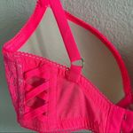 Victoria's Secret Victoria’s Secret Dream Angel Push-up Pink Lace Overlay 32DD Photo 3