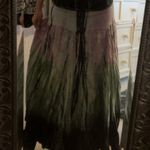 Black Tie Dye Maxi Skirt Multiple Size M Photo 1