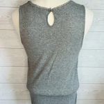 H&M gray tank top with crochet panel Size Small Photo 2