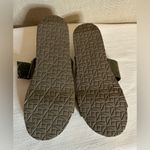 Haute Hippie HH Nori Olive Green Strappy Slip-on Sandal Jute Flats 7.5 M NWOB Photo 5