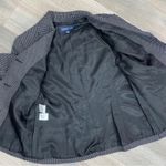 Jones New York Swiss Dot Knit Blazer Jacket Black White 4P Photo 9