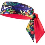 Nike Dri-FIT Reversible Head Tie - Tropical Floral Print Photo 0