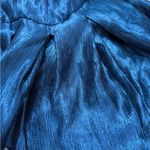 Free People  Krista Dress Mini Metallic Strapless Bubble Homecoming Prom XS Photo 5