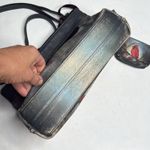 Anuschka  Medium Crossbody Cardinal Bird Double Zip Pocket Painted Signed Artwork Photo 3