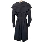 Jason Wu  Collection Belted Trench‎ Coat in Navy NWOT Sz S Photo 4