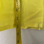 LA Made Yellow Silk Top Blouse 3/4 Sleeves V Neck Top NEW Women’s Size Mddium Photo 5