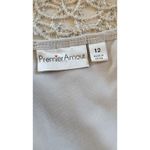 Premier Amour Women High Neck Short Sleeve Jumpsuit with Grey Lace Bodice Sz12 Black Size 12 Photo 5