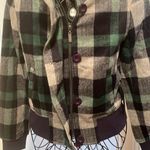 ✅✅✅BOGOHO ✅✅✅Love Stitch Plaid Hooded Jacket Photo 8