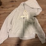 Elwood Zip Rectangle Hoodie Gray Size undefined Photo 2
