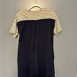 Theory  Striped Tee Shirt Cotton Dress Photo 2