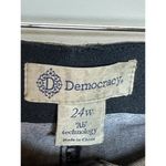 Democracy  Jeans Women Plus Sz 24W Cropped Itty Bitty Flare Ab Solution Black NWT Photo 1