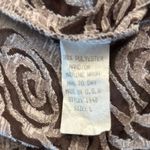 Sole Dionne Studio Floral Textured Cardigan Brown Size L Photo 2