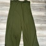 Size Medium Green Wide leg jumper with adjustable straps, pit or pit 20 Photo 1