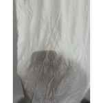 Athleta  Sheer White V-neck Oversize Tee Womens Size M Photo 1