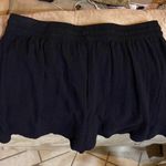 Divided  black embroidery shorts size 10 Photo 5