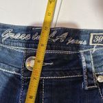 GRACE IN LA  jeans embellished embroidered studded women’s size 30 Photo 6