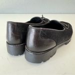 Donald J Pliner Womens 6.5 M Loafers Black Faux Fur Flat Bow Shoes Made In Italy Photo 5