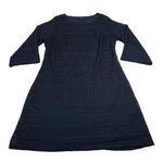 Sharagano Round Neck Lace A-Line Dress Size 16W Knee Length Party Minimalist Photo 0