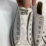 Converse ‎ white leather sneakers unisex sizing Photo 5