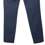 Tory Burch Women’s Slim Fit Straight Leg Ankle Pants Navy Blue Size 4 Photo 5