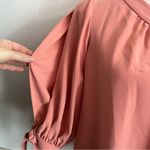 Amanda Uprichard • Coral Peach One-Shoulder Top Blouse Photo 2