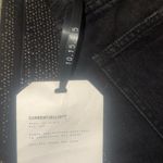 Current/Elliott  The Vintage Cropped Slim Black Jeans in Belmont Studded 28 Photo 3