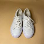 Madewell White Sidewalk Low-Top Cloudlift Sneakers in Leather Size 6.5 Photo 4