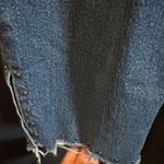 Torrid Women’s  Dark Wash Distressed High Rise Straight Blue Denim Jeans Photo 2