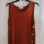 Olive & Oak  rust colored dress, size medium Photo 1