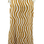 Womens Striped Sleeveless Midi Dress With Tie Photo 0