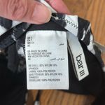 Bar III Bikinj Top Heat Wave Swimsuit Black White size Small NWT Photo 6