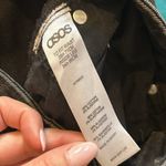 ASOS Women's Black Distressed Knee Slim Fit Stretch Rock Skinny Jeans Size 28 Photo 3