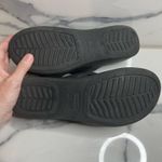 Crocs Women's Black Dual Comfort Monterey Diamante Wedge Slide Sandals Sz 11 Photo 6