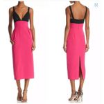 Jill Jill Stuart  Begonia Colorblock Two‎ Tone Sheath Dress Size 2 Photo 2