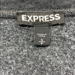 EXPRESS gray tribal beaded super soft sweatshirt Size Small Photo 4
