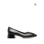 Tory Burch  Women’s Black Perfect Georgia Leather Pumps Size Size 7.5 $578 Photo 3