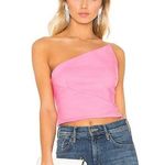 superdown Quincy Strapless Top in Hot Pink XS Photo 0
