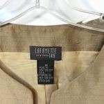 Lafayette 148 New York Size 16 Vest Gold Silk Sleeveless Career Top Dressy 1290 Photo 1