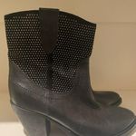 Janet & Janet black studded ankle boots Size 7.5 Photo 2
