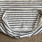ZARA  Striped Navy Blue and White Tube Top Sz M  Photo 4