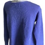 Elle  Purple Sweater Blouse Small Photo 3