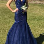 Prom shop Prom Dress Blue Size 2 Photo 1