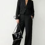 J.Crew NWT Collection Cropped Double-breasted Blazer in Italian Tuxedo Wool 8 Photo 6