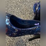 PRELOVED TWO LIPS SEQUIN SLINGBACK HEELS Blue Size 8 Photo 2